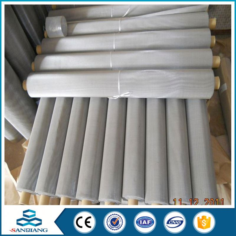 Branded Workable Price 1mm 25 micron plain woven stainless steel wire mesh screen
