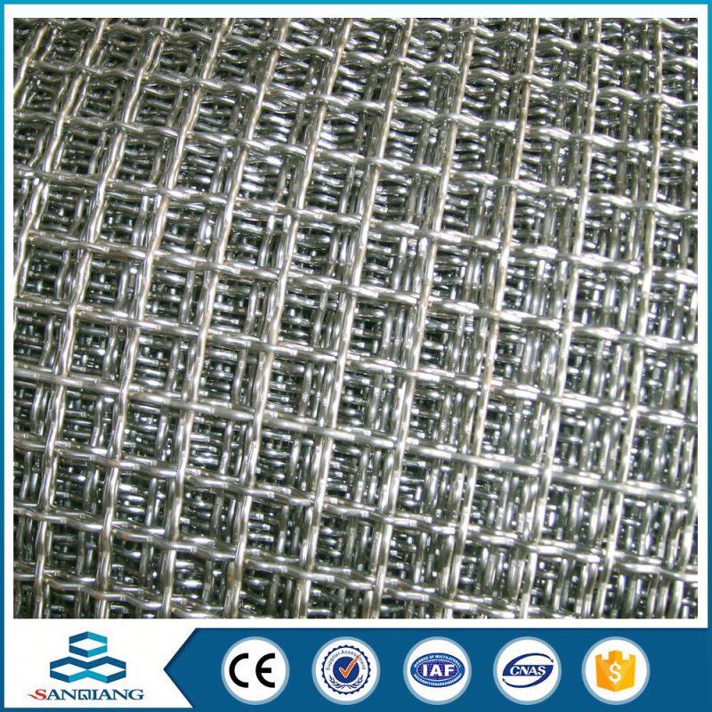 2016 High Quality stainless steel crimped mesh wire mesh fence