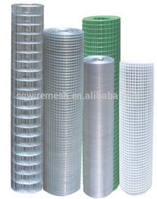 1/4'' galvanized welded wire mesh (Anping manufacture)