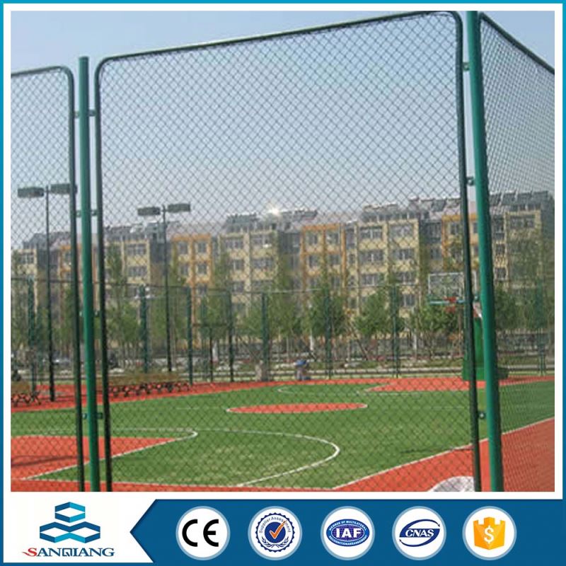 2016 hot sale galvanized low price chain link fence