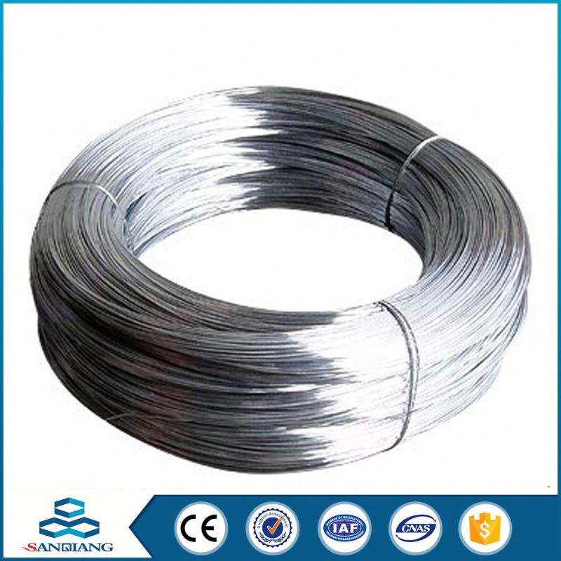 anping low carbon pvc coated electric galvanized iron wire price