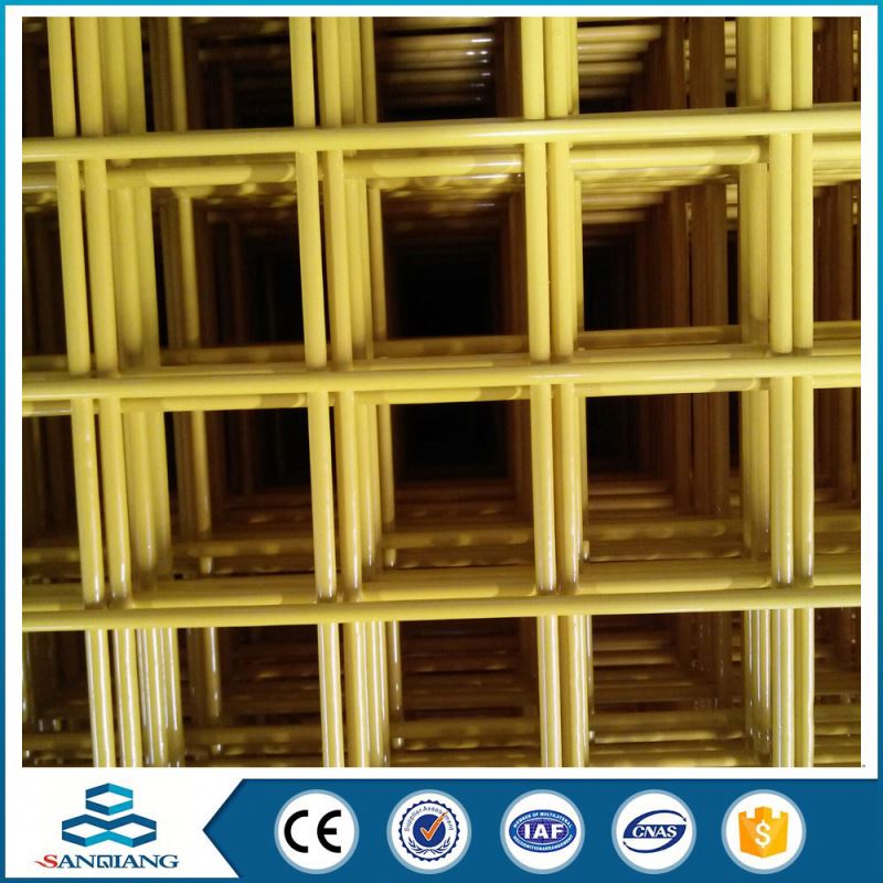 reinforced concrete black welded wire mesh panel for construction