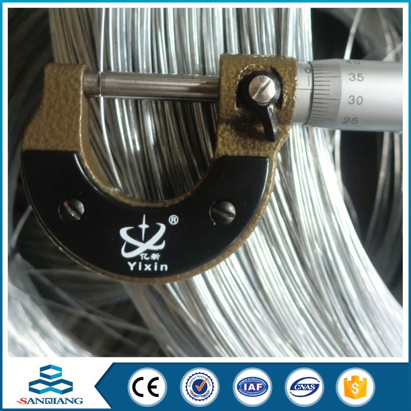 building materials galvanized iron wire from china direct factory