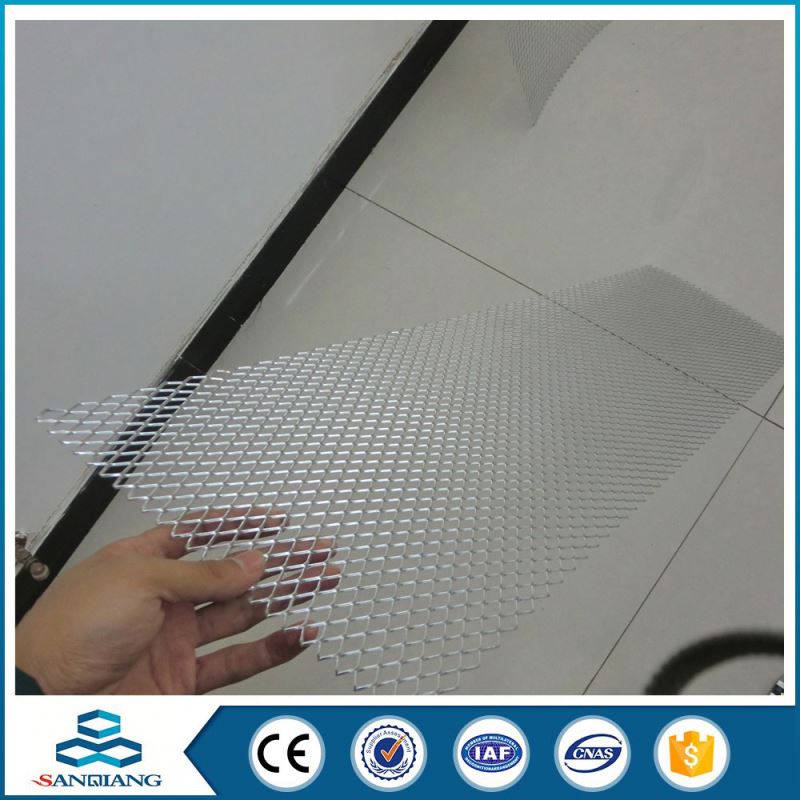 Fast Delivery blue color spray paint custom design quality expanded metal mesh