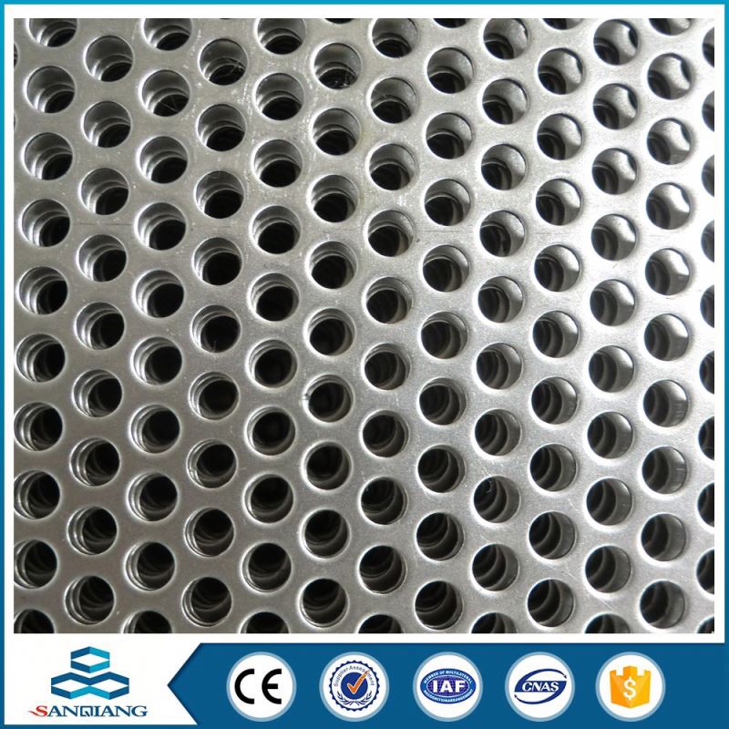 cheap factory hexagonal unusual hole perforated metal mesh from hebei anping
