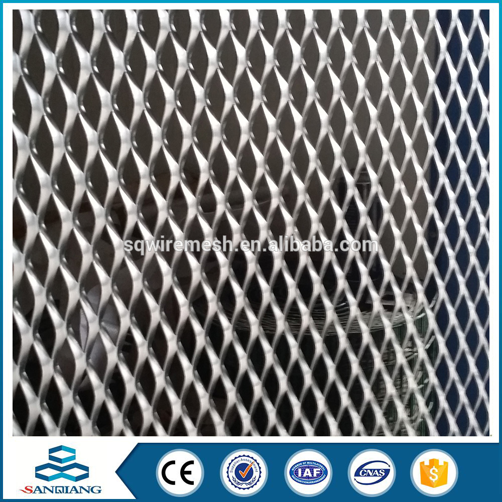 high quality PVC coated stretch expanded metal mesh