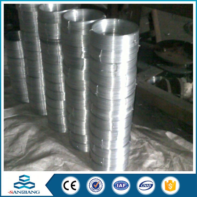 factory hot dipped electro galvanized iron wire for making machine