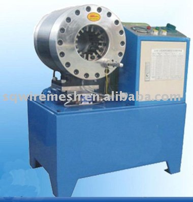 Hydraulic hose crimper