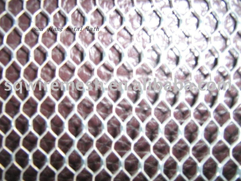 wall plaster mesh/metal lath/self-furring paper back lath