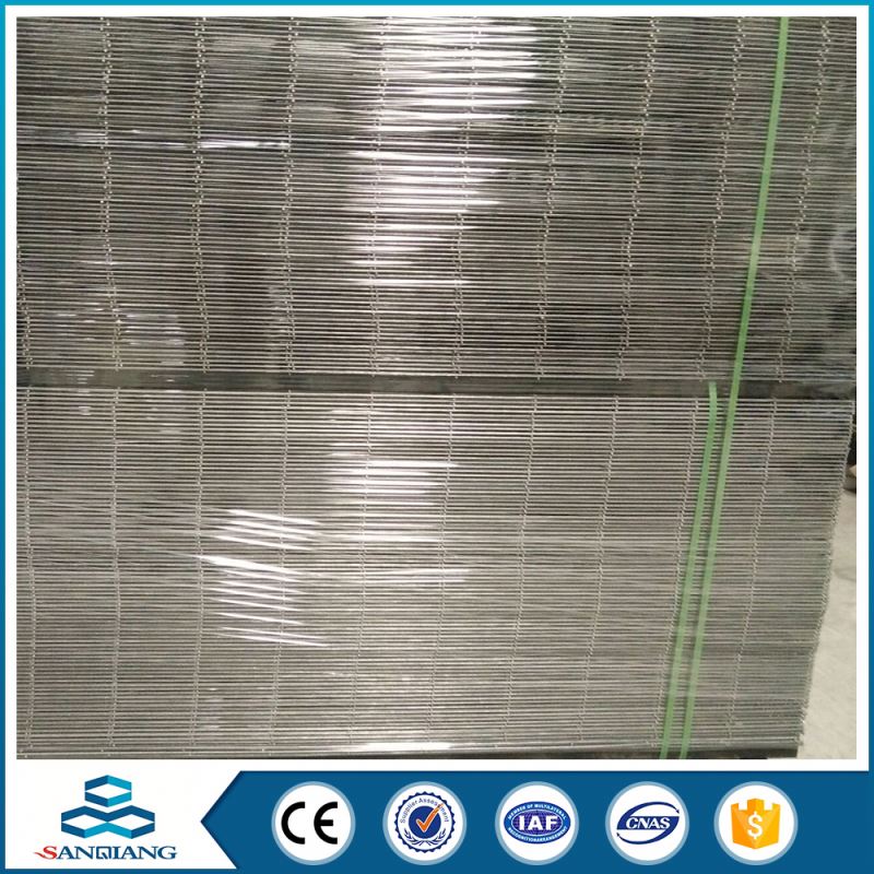 1.2mm pvc coated dark green 5x20 welded wire mesh panel for fence