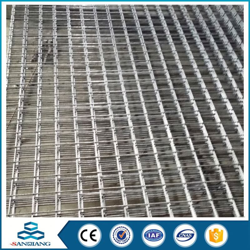 galvanized iron wire 8 gauge welded wire mesh panel for fence