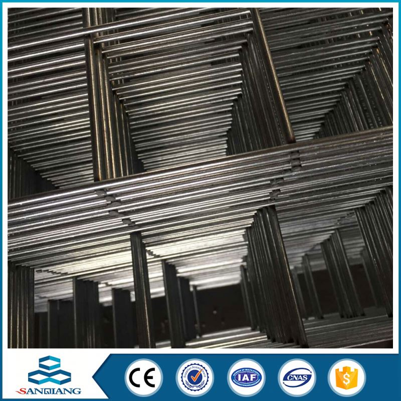 3d curvy black galvanized welded wire mesh panel used for industrial