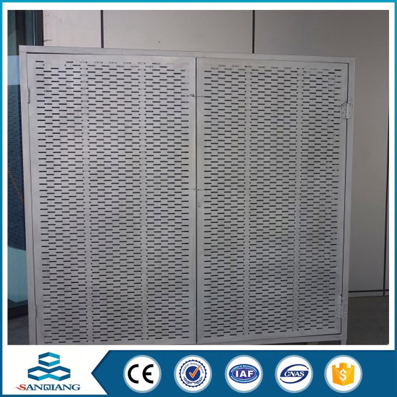 factory directly price outdoor oval aluminum perforated metal sheet mesh