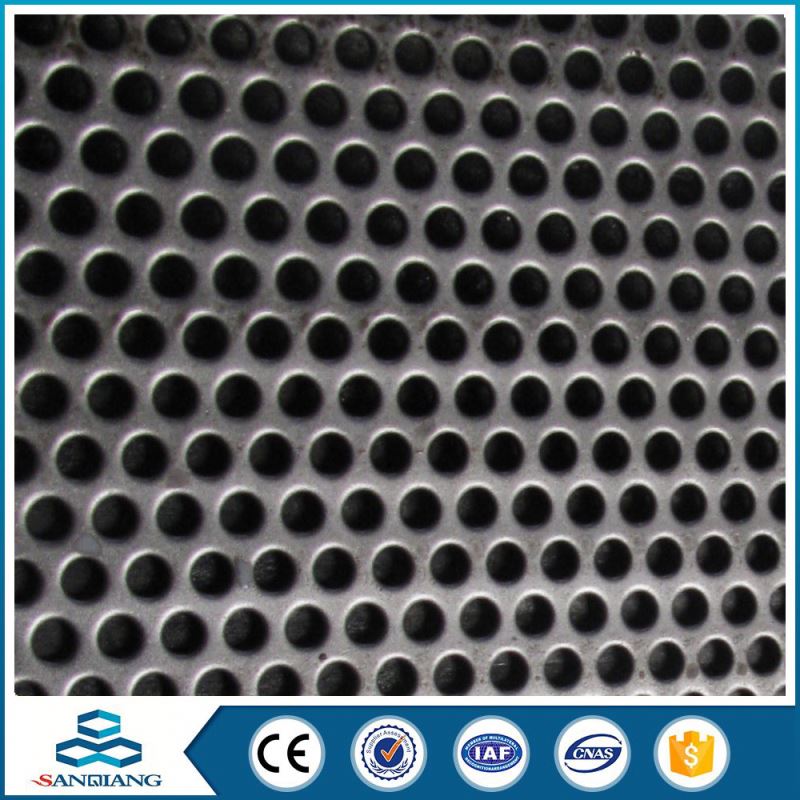 electric pvc coated micro perforated metal sheet mesh for mechanical protecting