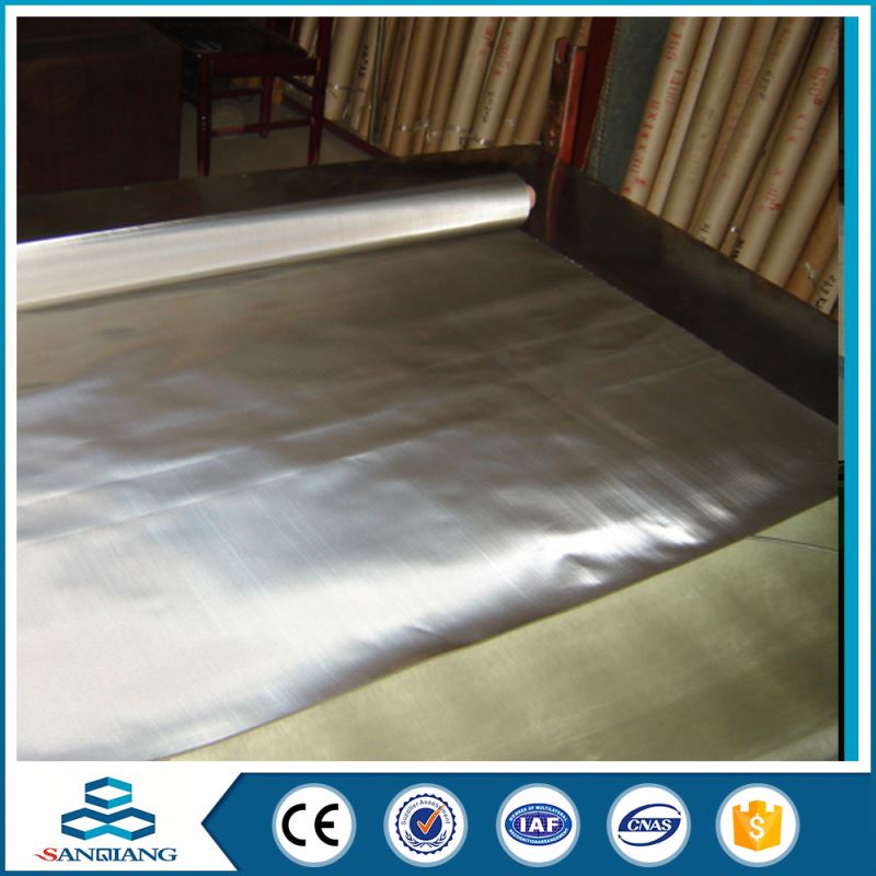 Branded Workable Price 1mm 25 micron plain woven stainless steel wire mesh screen