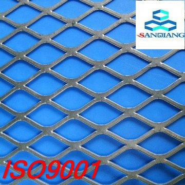 Expanded metal grating
