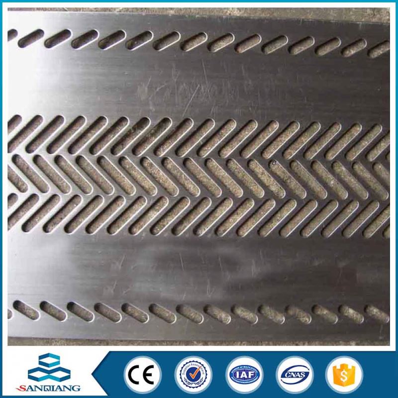 cheap factory hexagonal unusual hole perforated metal mesh from hebei anping