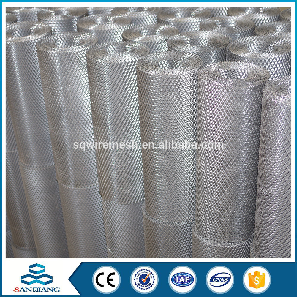 heavy duty small hole thick expanded metal mesh factory