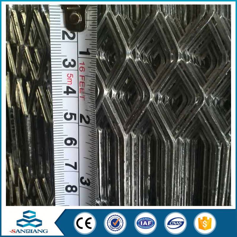 Fashionable black powder coated copper expanded metal mesh