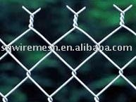 chain link fence / diamond wire mesh