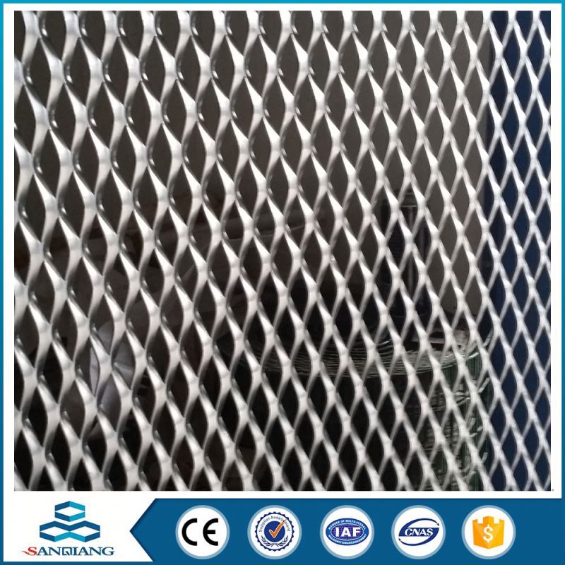 iron bbq grill hexagonal expanded metal mesh (factory)