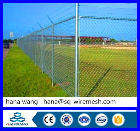 galvanized chain link fence for community