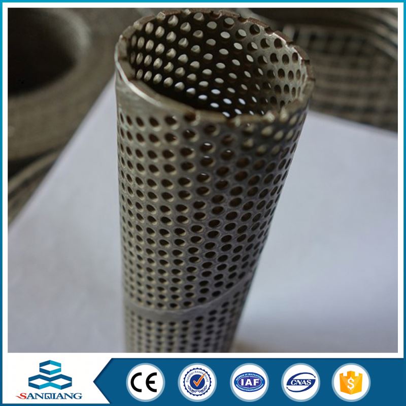 1mm lowes perforated metal mesh for transport