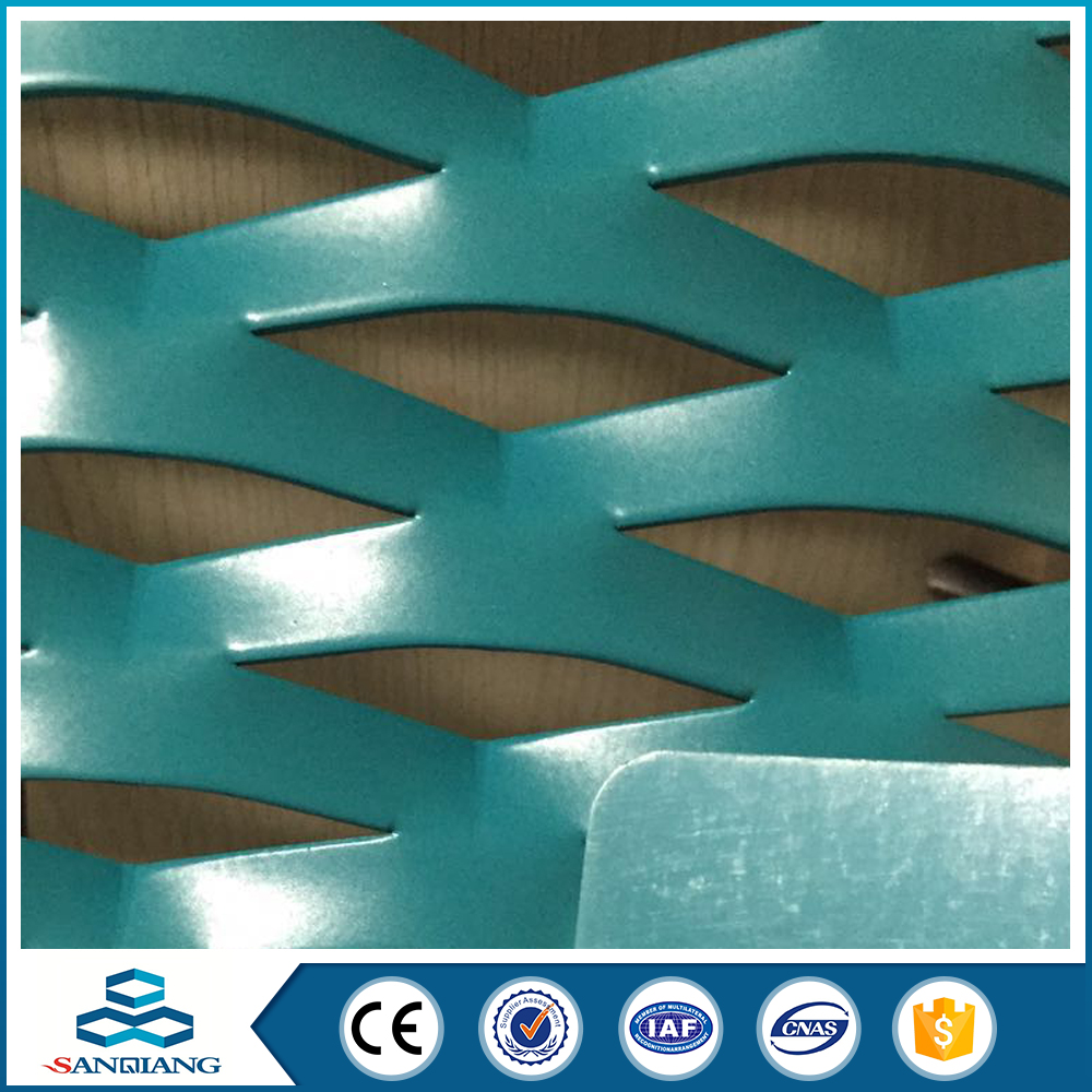 Sanqiang hot sale Anodic Oxidation 11.15kg/m2 weight Galvanized alumimum metal mesh