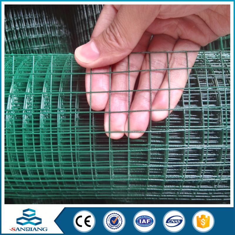 anping galvanized black welded wire mesh fence panels in 6 gauge
