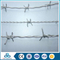 thick mild steel single line crossed type razor barbed wire