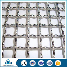 Excellent Quality black wire stainless steel crimped wire mesh screen