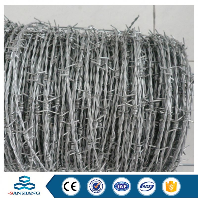 professional factory iron prison grade galvanized barbed wire different types
