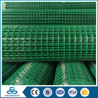 4x4 hot-dipped 13mm x 25mm hole galvanized welded wire mesh fence panels in 6 gauge