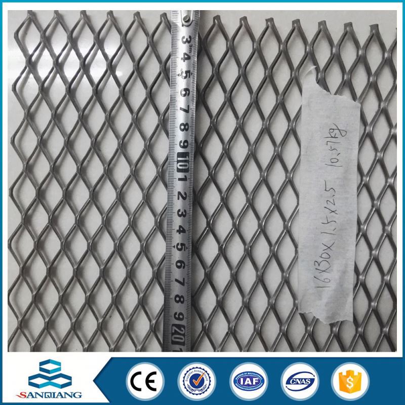 Color optional architectural 202 expanded metal mesh factory from anping