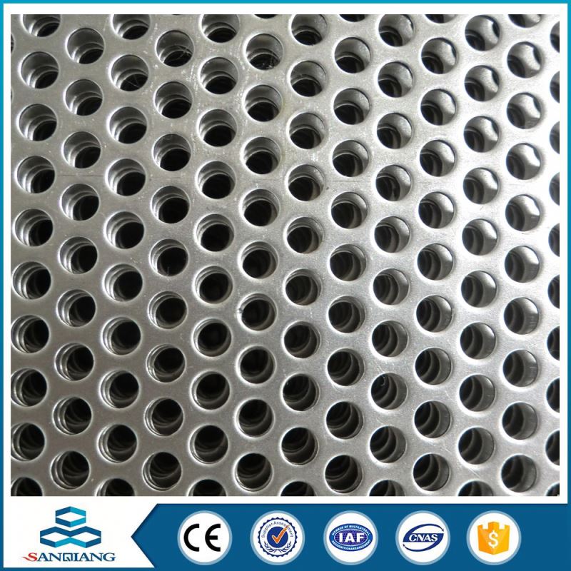 high quality round shape perforated metal sheet mesh