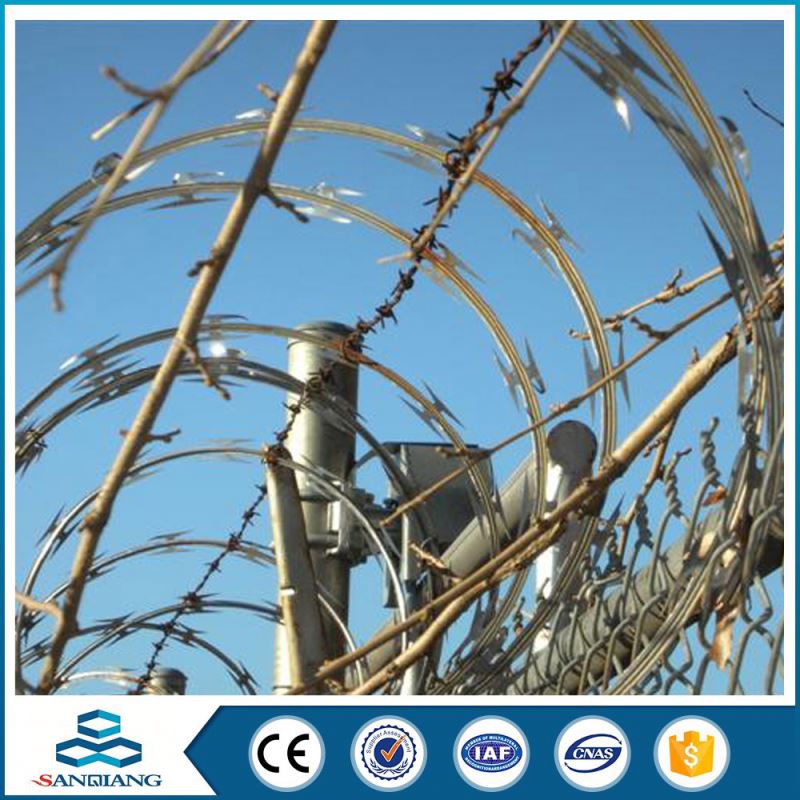 cheap galvanized razor barbed wire mesh fence for sale supplier