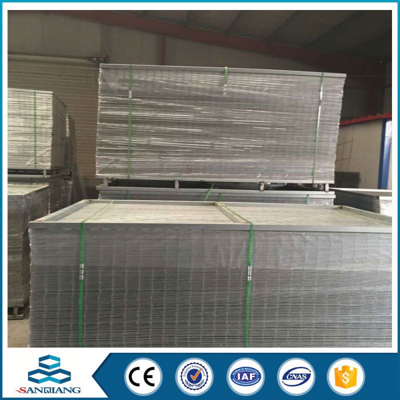 self colour 6x6 reinforcing welded wire mesh panels in 6 gauge