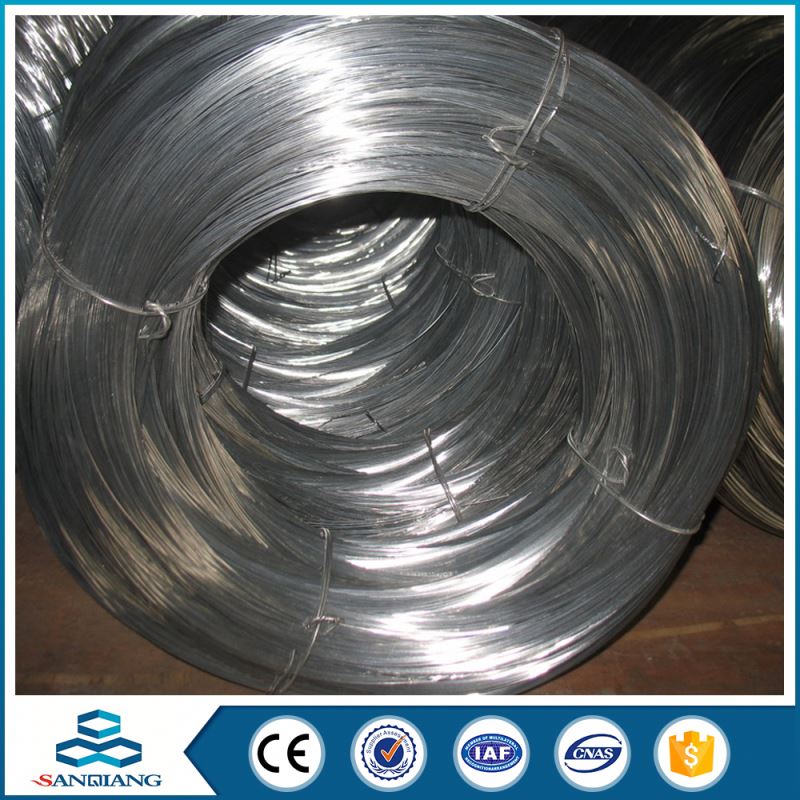 anping low carbon pvc coated electric galvanized iron wire price