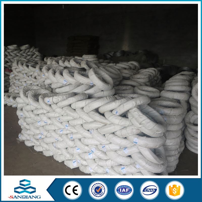 soft annealed pvc coated black iron wire with factory price