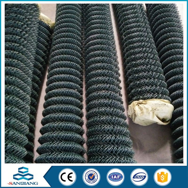 iso9001 galvanized good quality chain link fence