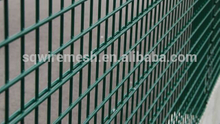 Low-Carbon Iron Wire,Galvanized Iron Wire,Q195 Material and Welded Mesh Type double wire mesh fence