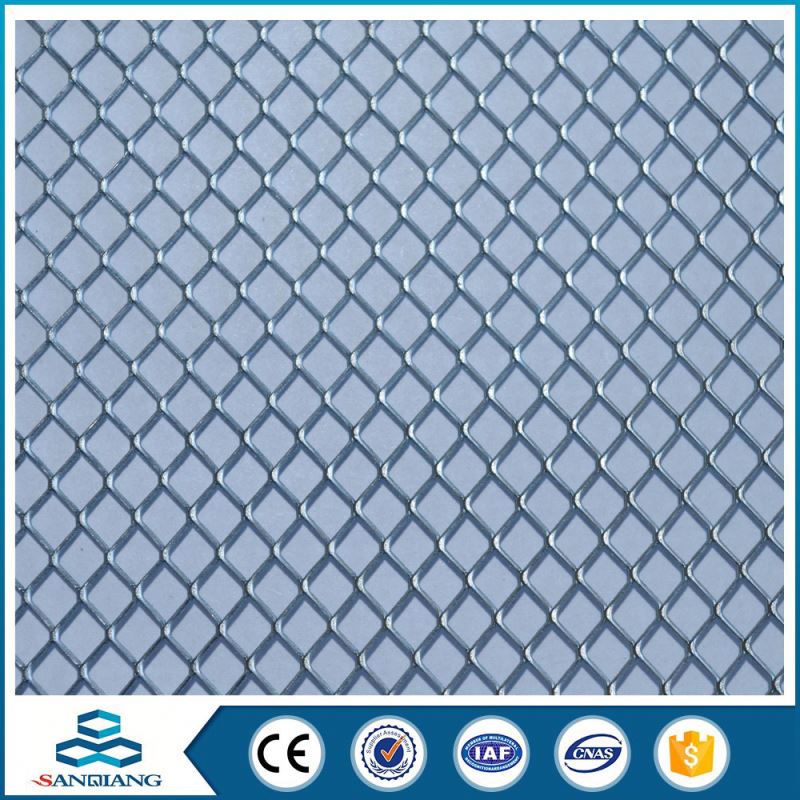 high quality with low price galvanized expanded metal mesh price for walkways