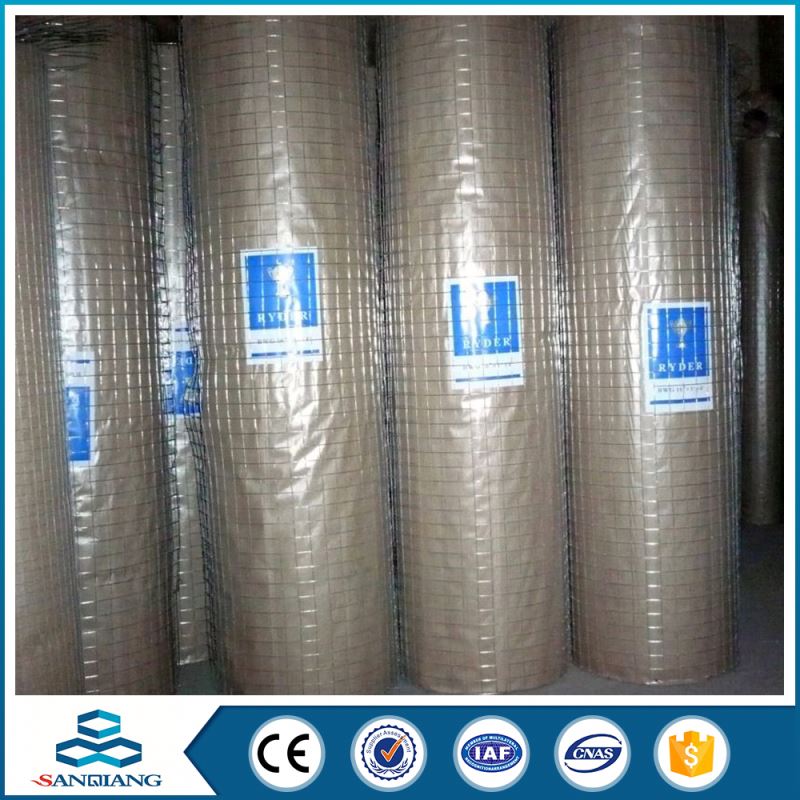 1/4&quot; mesh 6x6m 10/10 panel pvc coated welded wire mesh