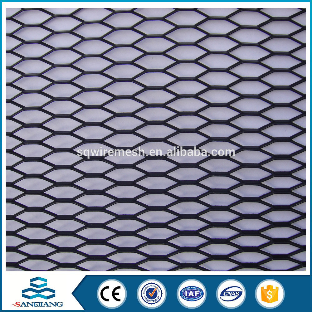 high quality PVC coated stretch expanded metal mesh