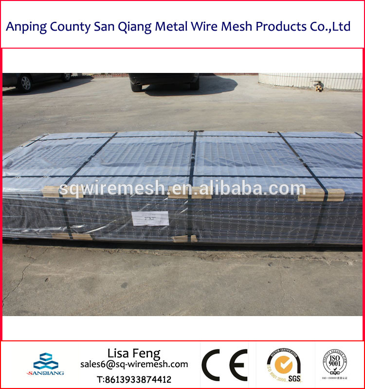 2*2 galvanized &amp; diamond hole welded wire mesh panel