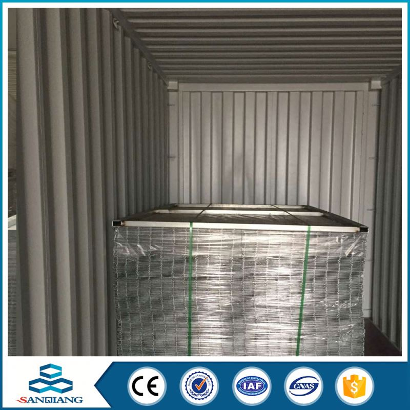 lowest price 3d galvanized iron welded wire mesh panel in anping