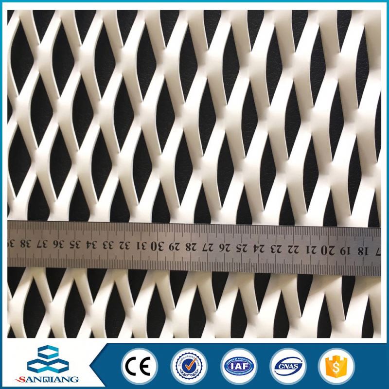 anodize aluminum expanded metal mesh for curtain wall panel