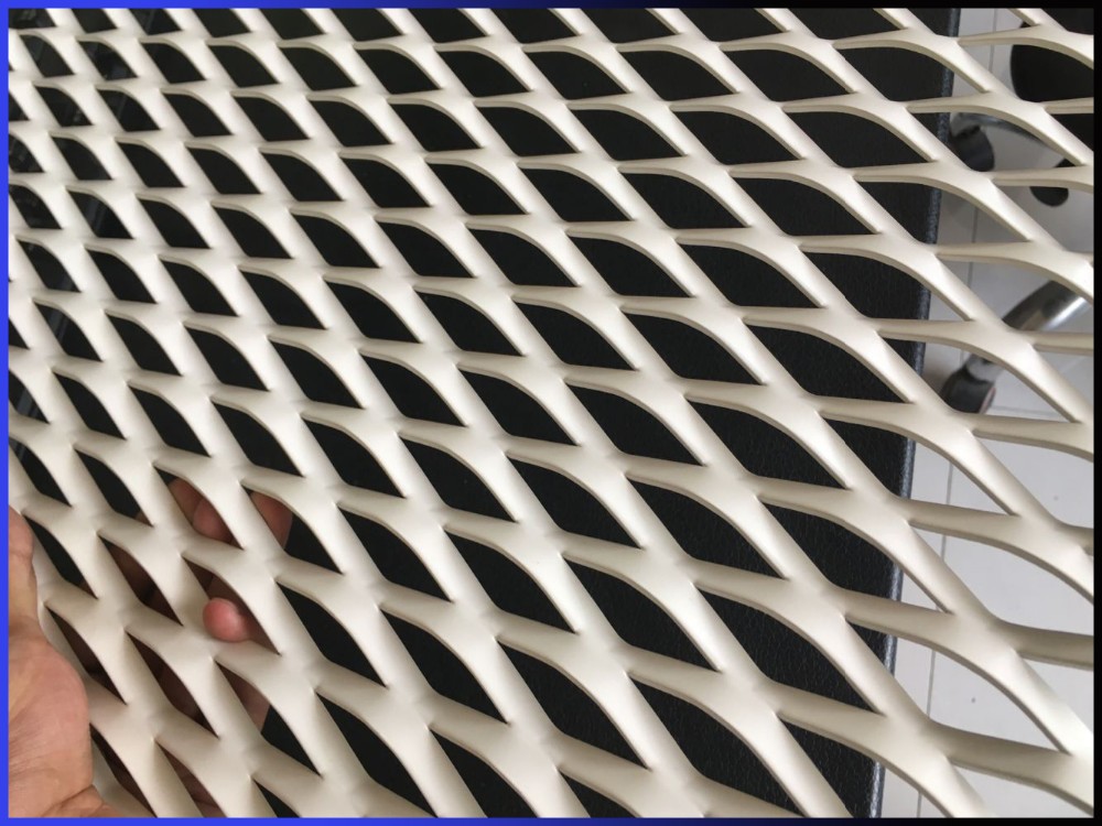 aluminum expanded metal steel mesh extrusion profiles for windows and